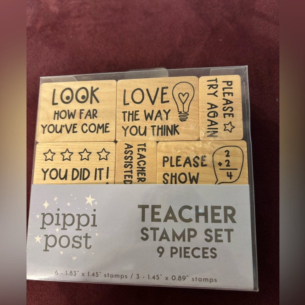 Motivational Teacher Stamp Set